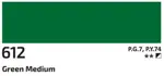 Akrylová barva Rosa Gallery 60 ml –  612 green medium