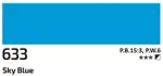 Akrylová barva Rosa Gallery 60 ml – 633 sky blue