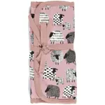 Sada pletacích háčků v látkovém pouzdru s ovečkami