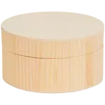 Dřevěná úložná dóza Srdce 