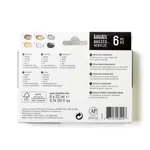 Sada akrylových barev Liquitex 6ks metalické 22ml