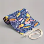 Penál rolovací, textilní rybičky 24 ks 