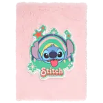 Plyšový poznámkový blok Disney Stitch  pink