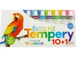 Temperové barvy European 10ks+běloba