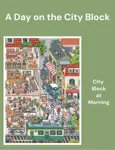 Kreativní antistresové vylepovačky – rumbox City Block Morning, 1 scéna + 2 archy PET samolepek (20 × 30 cm)