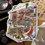 Gotické Dark Academia samolepky – vintage botanické & mystické motivy the magician