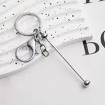 Tyčinky pro výrobu přívěsků na klíče – kovové komponenty