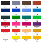 Sada kvašových barev Meeden 24x12ml