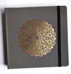 Skicář Zlatá mandala  20 × 20 cm | 50 listů - image 2