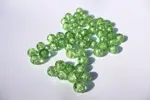 Korálek práskaný kulička 8mm lesní zeleň