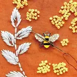 magnet na jehly Včela minder magnet - image 2