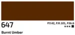 Akrylová barva Rosa Gallery 60 ml –  647 burnt umber