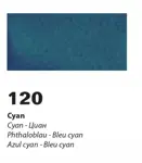 Inkoust Aura na alkoholové bázi 15ml  120 modř cyan