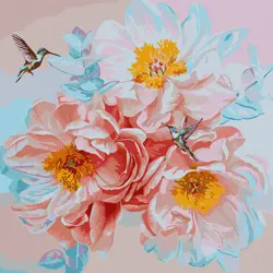  Malování podle čísel – plátno 50×50 cm Oblíbená píseň