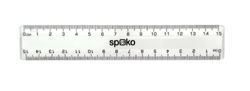 Pravítko Spoko 15cm transparentní