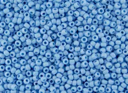 Rokajlové korálky Toho  - Round 15/0 : Opaque Blue Turquoise TR-15-43