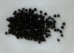 Preciosa® sekaný rokajl 10/0 – 10 g černá