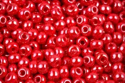 Preciosa rokajl 10/0 – sakura red (98790 ), 10 g 