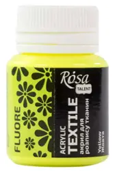 Barva na textil Rosa 20ml 71 Fluorescent yellow