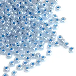Preciosa rokajl 10/0 světle modrá - tmavě modrý průtah 37336 , 10 g 