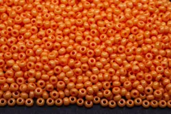 PRECIOSA rokajl 6/0, 3,7 mm, 10 g 16389 Oranžová 