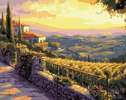 Malování podle čísel 40×50 cm Italský večer