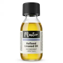 Lněný olej rafinovaný MASTER – 100 ml