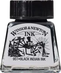 Tuš Winsor Newton 14ml 030 černá