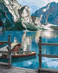 Malování podle čísel 40×50 cm Horský klid