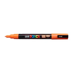 Akrylový fix Uni Posca PC-3M 0,9–1,3 mm – 04 oranžová