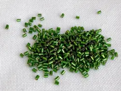 Preciosa® sekaný rokajl 10/0 – 10 g zelená