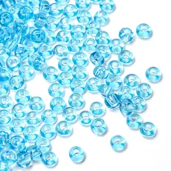 PRECIOSA rokajl 6/0, 3,7 mm, 10 g Akvamaríne  (60010)