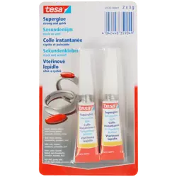 Vteřinové lepidlo Tesa 2*3g