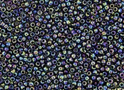 Rokajlové korálky - Round 15/0 : Metallic Rainbow Iris TR-15-86