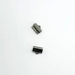 Koncovka plochá  zamačkávací  10mm platina 