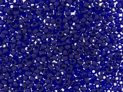 Rokajlové korálky Toho  - Round 15/0 : Transparent-Frosted Cobalt TR-15-8DF