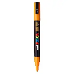 Akrylový fix Uni Posca PC-3M 0,9–1,3 mm – 03 pomeranč