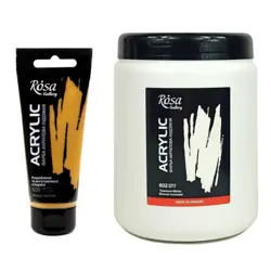 Akrylová barva Rosa Gallery 1000ml – 627 cadmium lemon