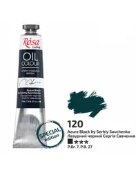 Olejová barva Rosa Gallery 45ml 120 azure black