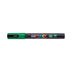 Akrylový fix Uni Posca PC-3M 0,9–1,3 mm – 06 zelená