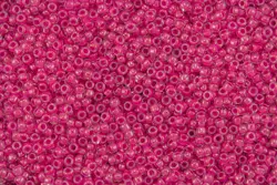 Rokajlové korálky Toho  - Round 15/0 : Luminous Neon Pink TR-15-978