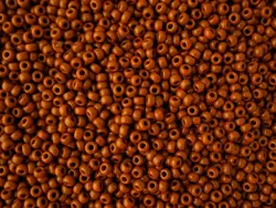 Rokajlové korálky Toho  - Round 15/0 : Opaque Terra Cotta TR-15-46L