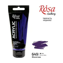 Akrylová barva Rosa Gallery 60 ml – 649 violet