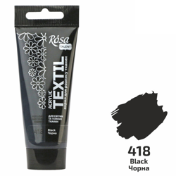 Barva na textil Rosa 60ml 18 Black