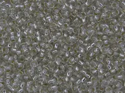 Rokajlové korálky Toho  - Round 15/0 : Silver-Lined Crystal TR-15-21