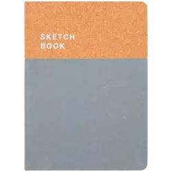 Skicář B5 40 listů gray