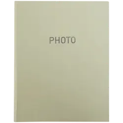 Fotoalbum s přihrádkami green