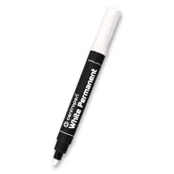 Permanentní popisovač Centropen 8586 bílý