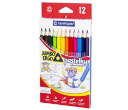 Trojhranné pastelky Centropen Jumbo 12ks