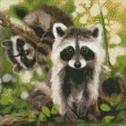 Pruhovaní přátelé 40х40 AMO 7367